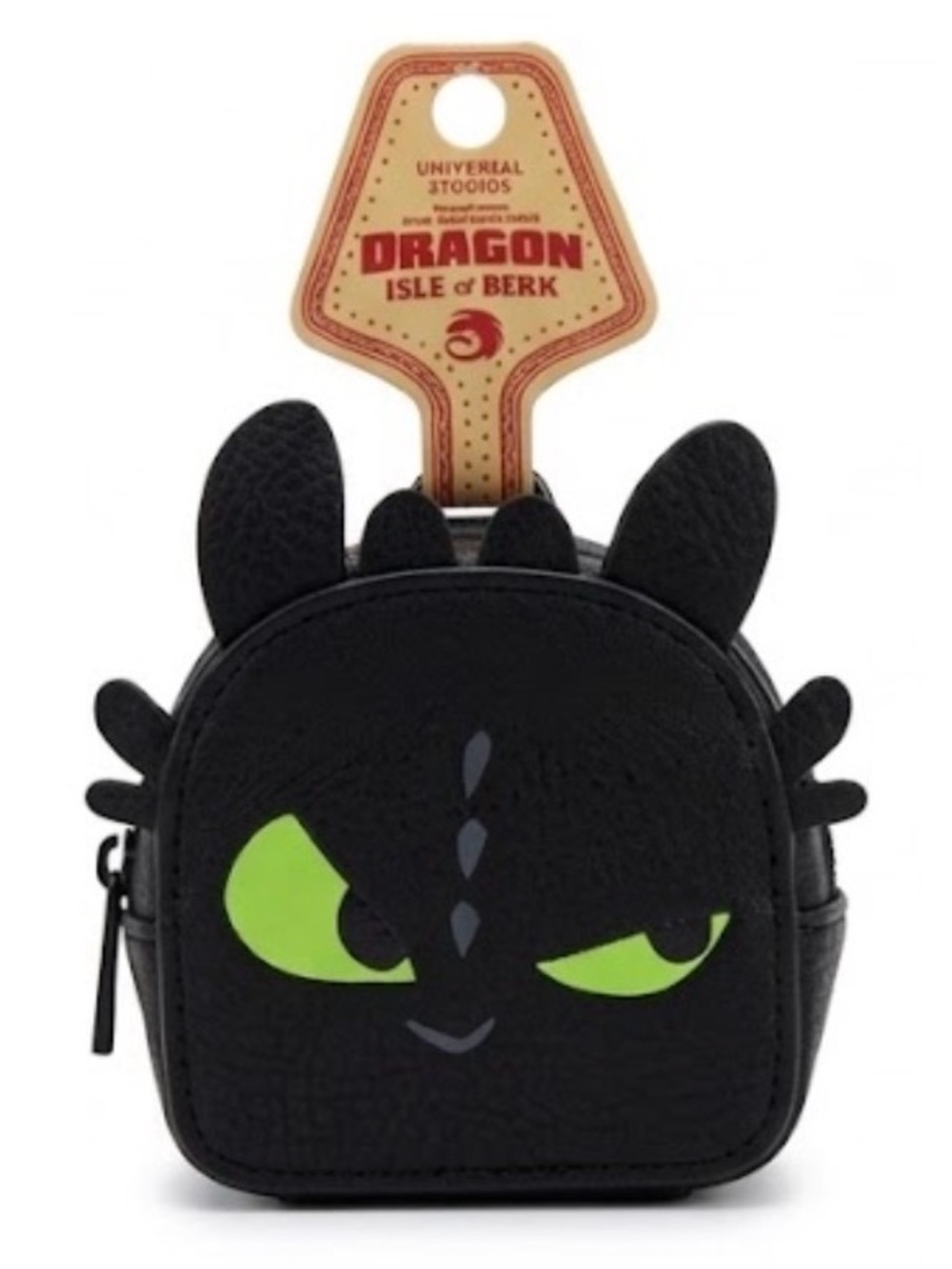 Dragon Black Toothless Mini Coin Purse